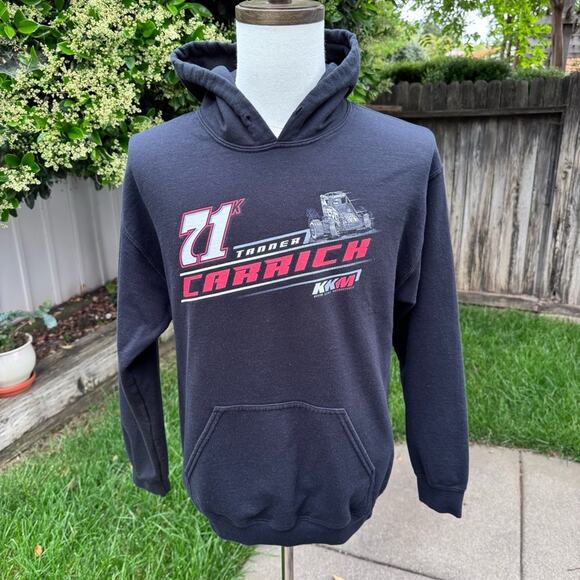 Tanner Carrick #71 California USCA Midget Hoodie Sprint Car Nascar Men's Medium - Picture 1 of 11